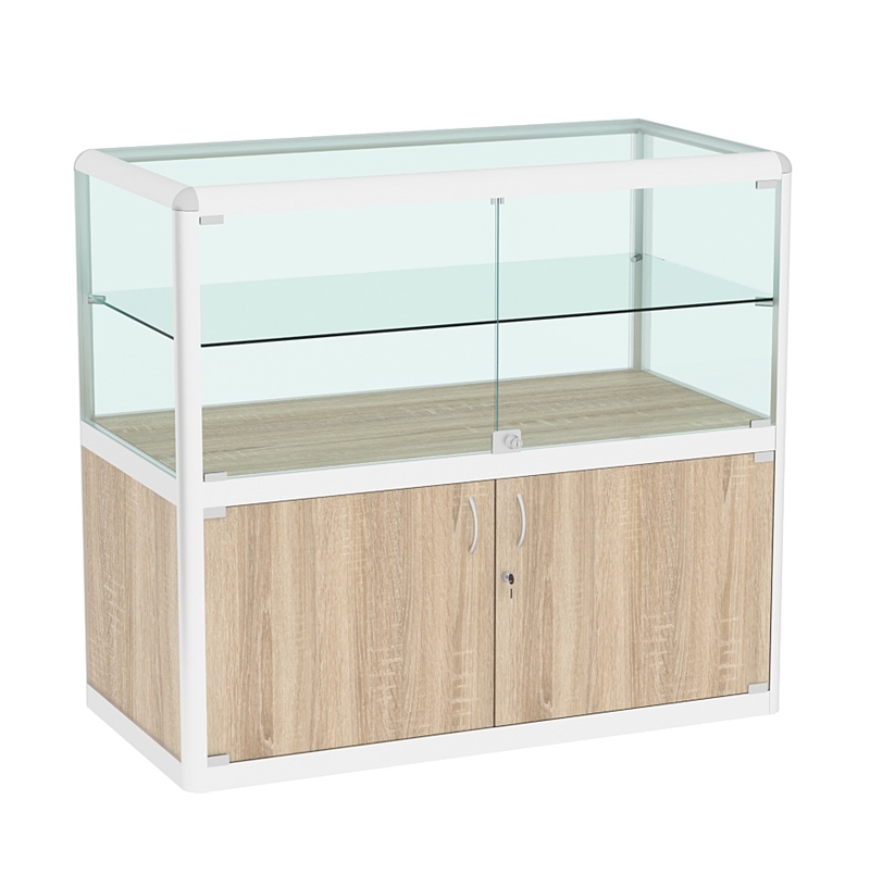 Витрины и прилавки для сервиса по ремонту обуви