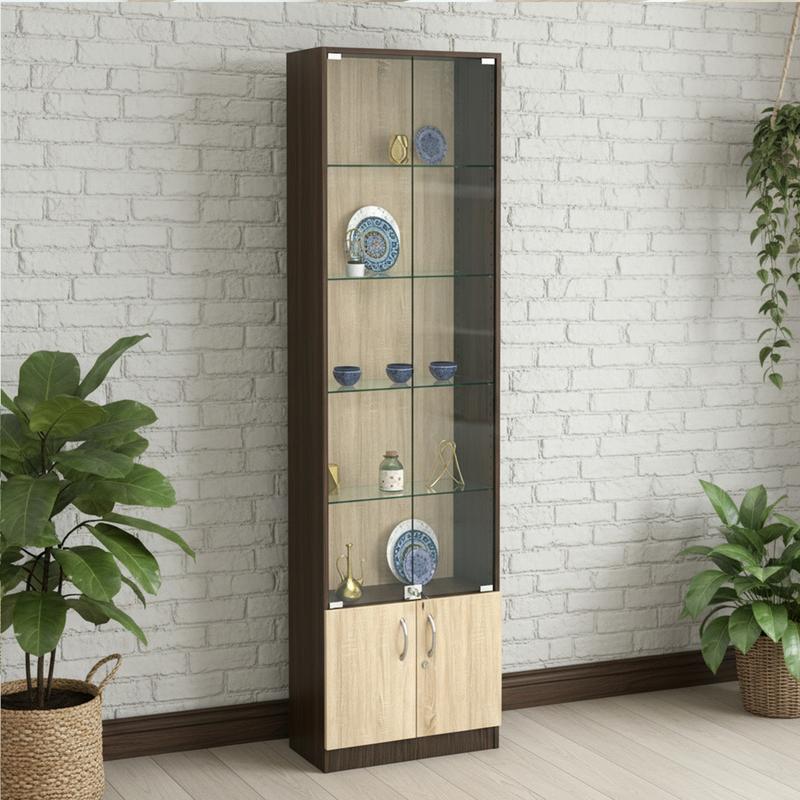 Торговые витрины с 4-мя полками серии NEXT-4