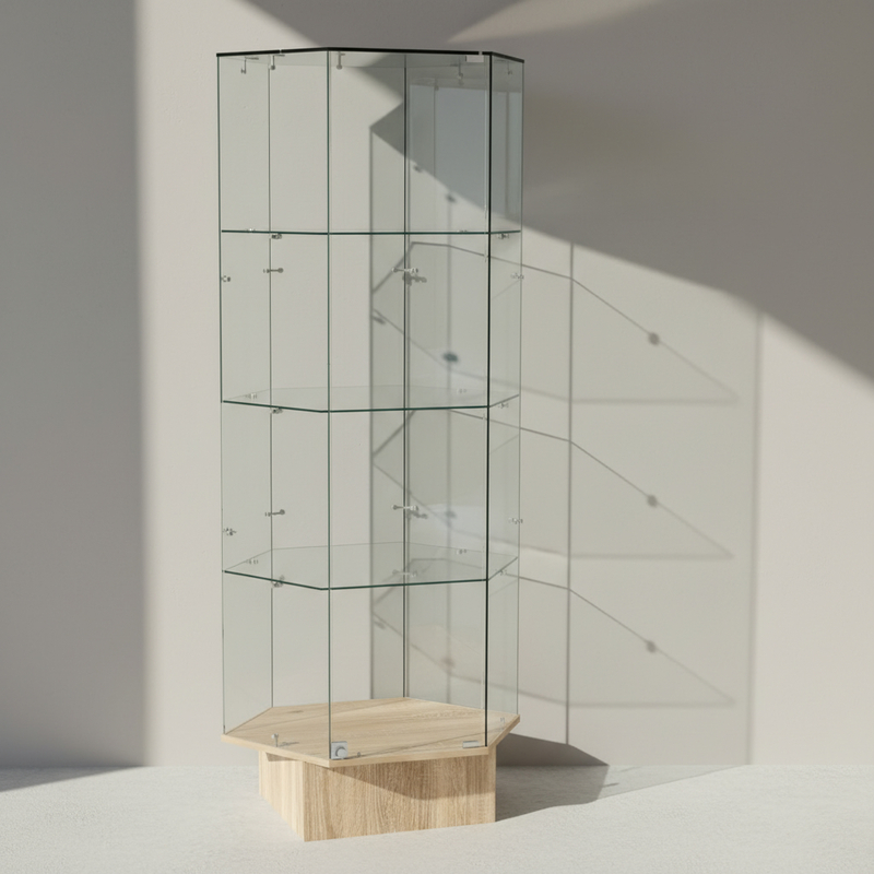 Витрины ИСТРА шестигранные (островные)