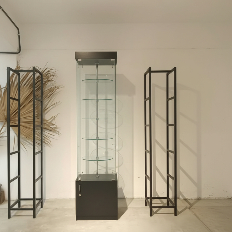 Витрины с вращающимися полками РОТАЦИЯ