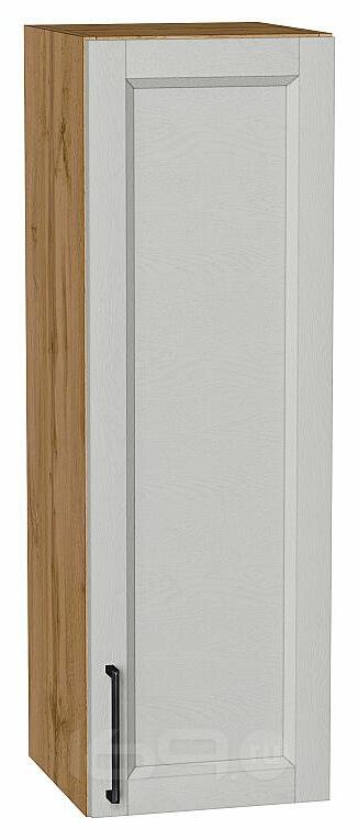 Шкаф верхний с 1-ой дверцей Сканди Grey Silkwood/Дуб Вотан 920*300*320
