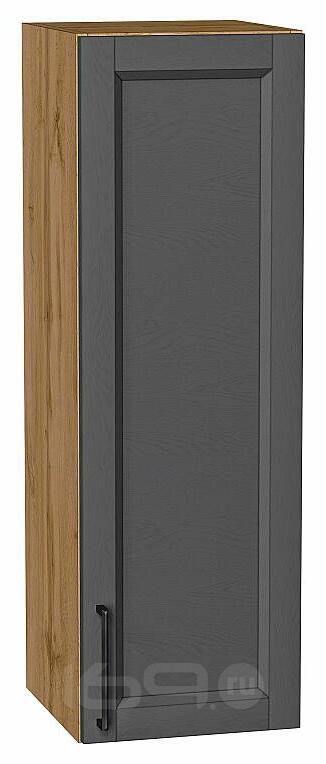 Шкаф верхний с 1-ой дверцей Сканди Stormy Silkwood/Дуб Вотан 920*300*320