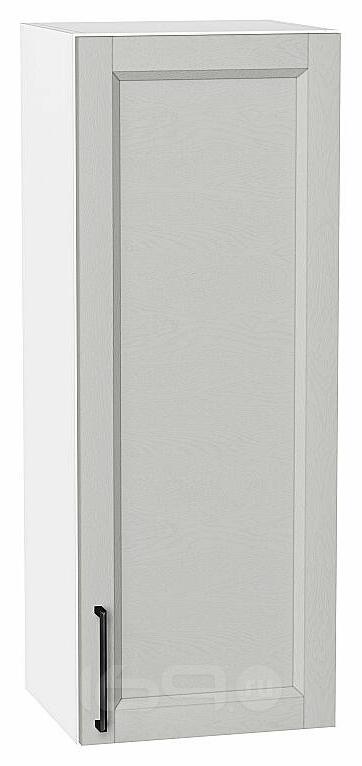 Шкаф верхний с 1-ой дверцей Сканди Grey Silkwood/Белый 920*350*320