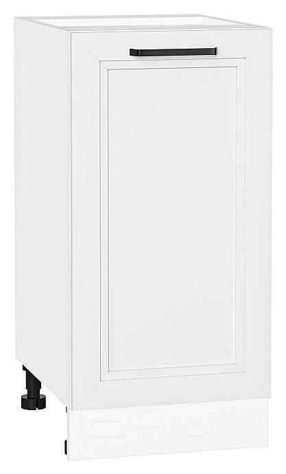 Шкаф нижний с 1-ой дверцей Нео White Silk/Белый 816*400*480