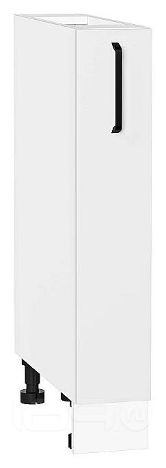 Шкаф нижний бутылочница Нео White Silk/Белый 816*150*480