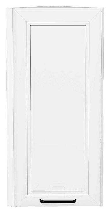 Шкаф верхний торцевой Нео White Silk/Белый 920*300*306