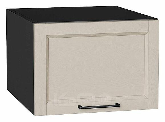 Шкаф верхний горизонтальный глубокий Сканди Cream Silkwood/Graphite 358*500*576