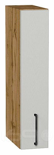 Шкаф верхний бутылочница Сканди Grey Silkwood/Дуб Вотан 716*150*320