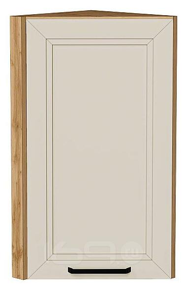 Шкаф верхний торцевой Нео Cream Silk/Дуб Вотан 716*300*306