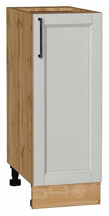 Шкаф нижний с 1-ой дверцей Сканди Grey Silkwood/Дуб Вотан 816*300*480