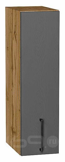 Шкаф верхний бутылочница Сканди Stormy Silkwood/Дуб Вотан 716*200*320