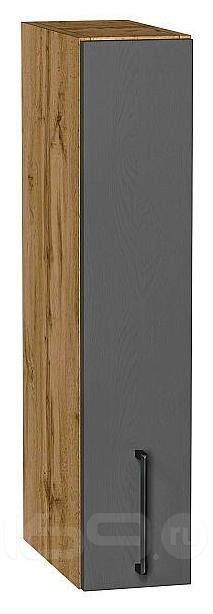 Шкаф верхний бутылочница Сканди Stormy Silkwood/Дуб Вотан 716*150*320