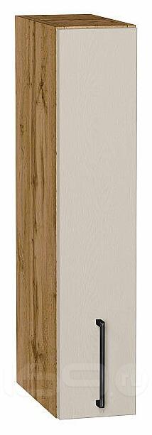 Шкаф верхний бутылочница Сканди Cream Silkwood/Дуб Вотан 716*150*320