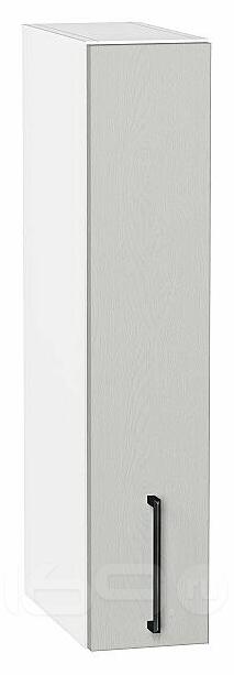 Шкаф верхний бутылочница Сканди Grey Silkwood/Белый 716*150*320