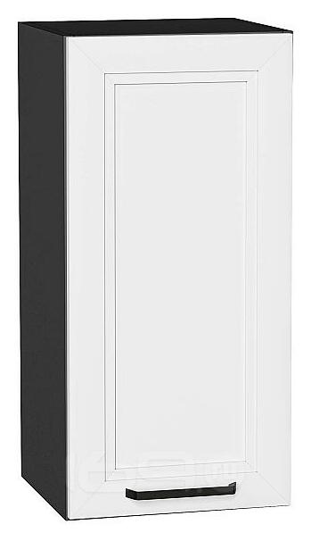 Шкаф верхний с 1-ой дверцей Нео White Silk/Graphite 716*350*320