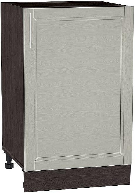 Шкаф нижний с 1-ой дверцей Сканди Н 500 Grey Softwood-Венге