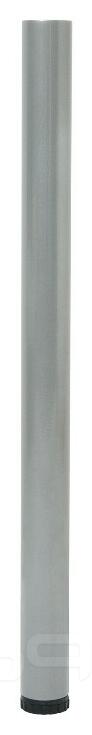 Опора для стола OC-1 регулируемая Aluminum Gloss 715*51 (с винтом М10, без фланца)