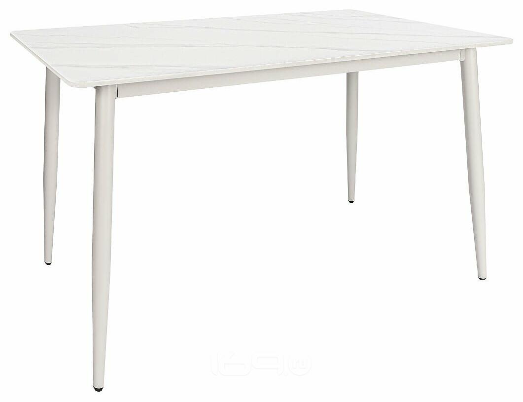 Стол Uni-Form-S2.2B SGrey/White Matt Marble 727*1300*700