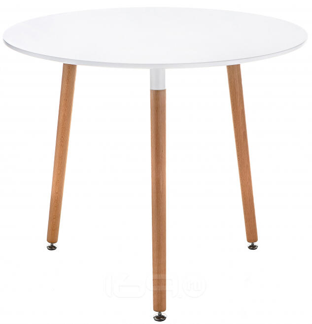 Стол деревянный Lorini 90 white / wood
