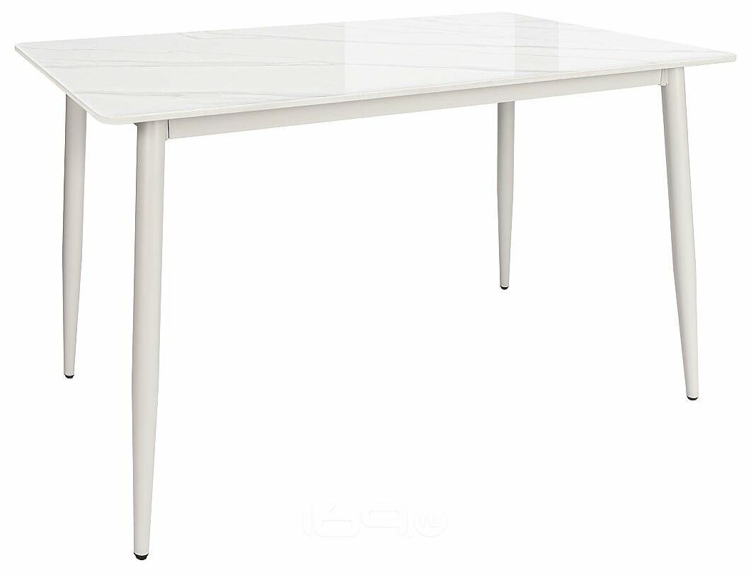 Стол Uni-Form-S2.2B SGrey/White Gloss Marble 727*1300*700