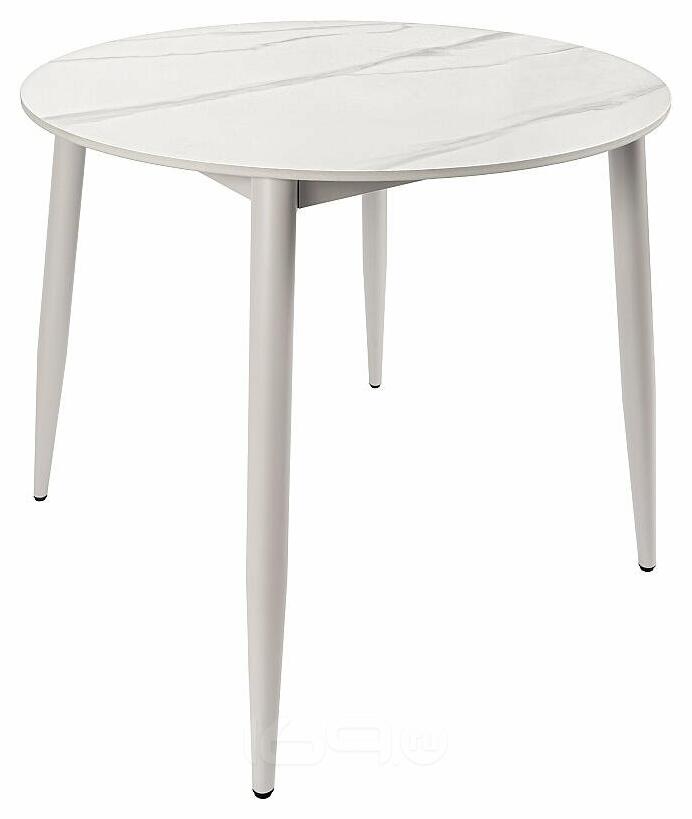 Стол Uni-Form-R.2B SGrey/White Matt Marble 727*800*800