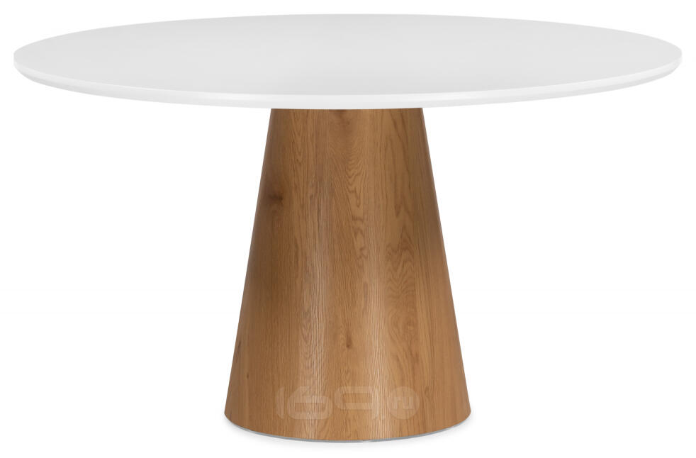 Стол деревянный Huge 120х75 white / brown