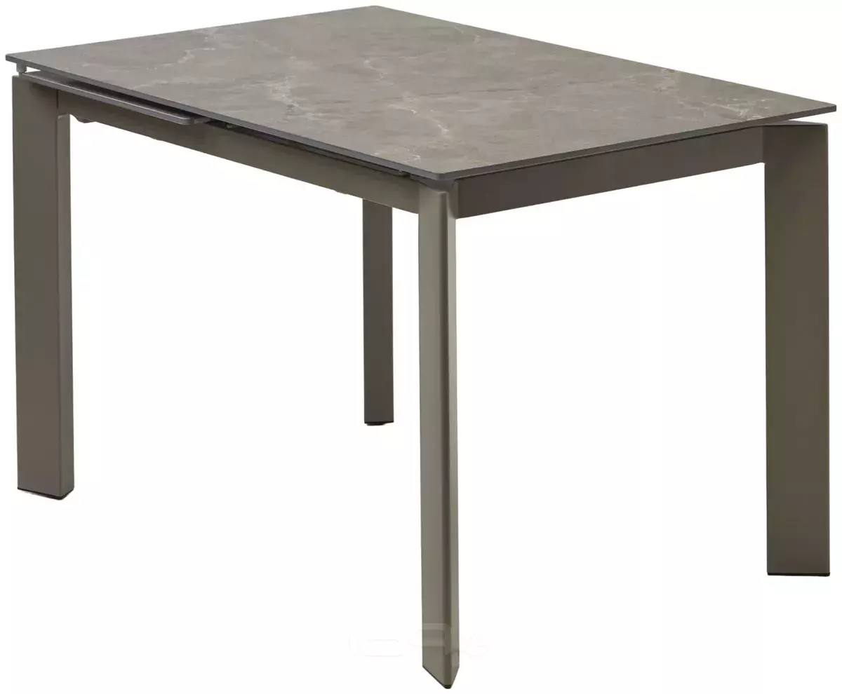Стол CORNER 120 MATT LATTE STONE SOLID CERAMIC / TAUPE, ®DISAUR