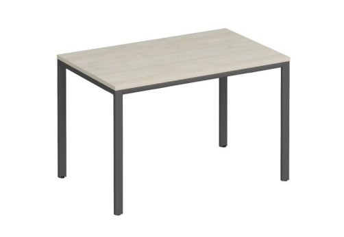 Стол письменный на металлокаркасе Прайм Металл 25, цвет шамони светлый + антрацит