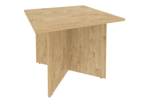 Стол для переговоров, цвет тиквуд светлый