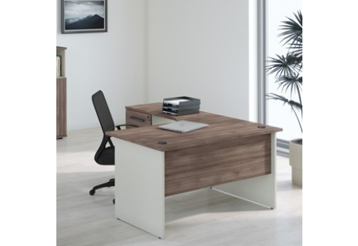 Стол письменный, цвет шамони темный