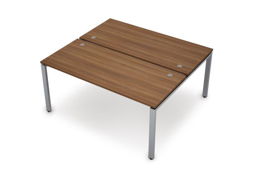 Бенч-система на 2 рабочих места Деко Прима, цвет шамони темный