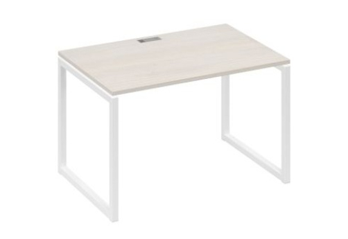 Стол письменный Мира Одри, цвет дуб шамони + белый