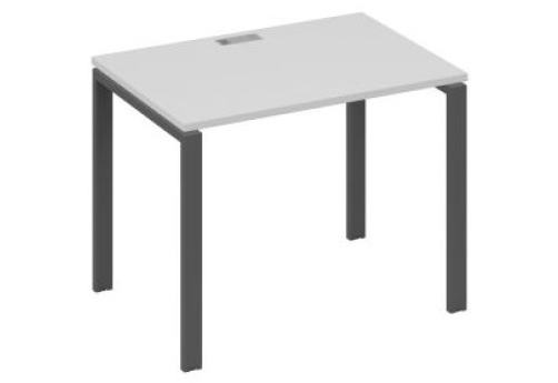 Стол письменный Мира Нумо, цвет серый + антрацит