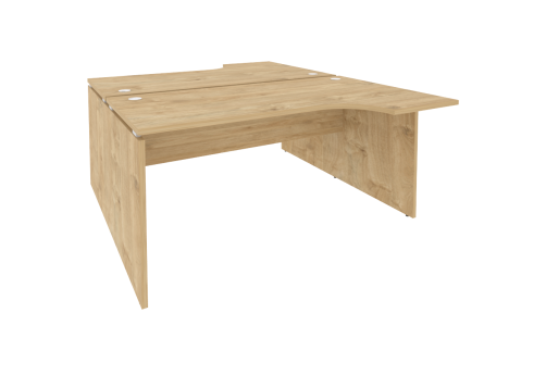 Рабочая станция эргономичная, цвет тиквуд светлый