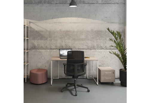 Стол рабочий Мейлон, цвет тортора