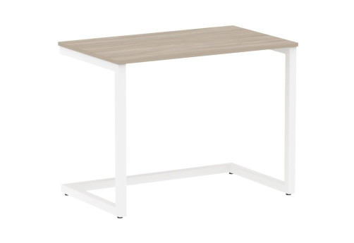 Стол письменный, цвет дуб аттик + белый