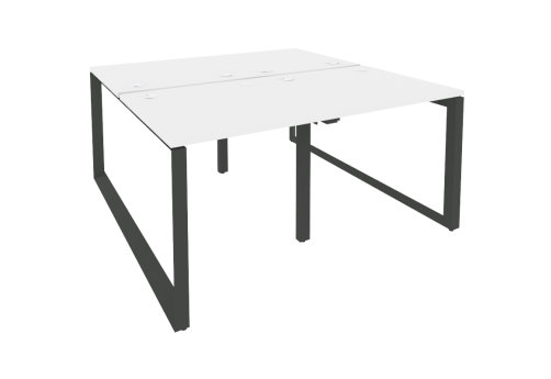 Рабочая станция, цвет белый + черный