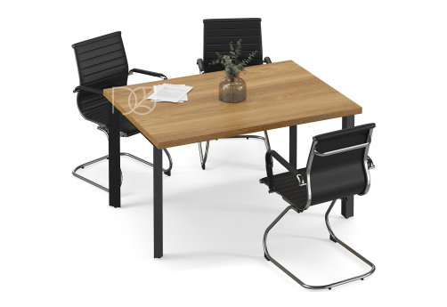 Стол для переговоров на П-образных опорах