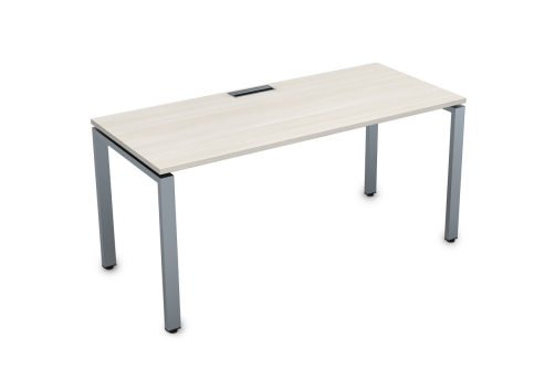 Стол рабочий Платинум Персонал, цвет слоновая кость