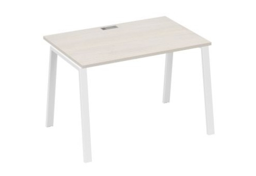 Стол письменный Мира Трио, цвет дуб шамони + белый