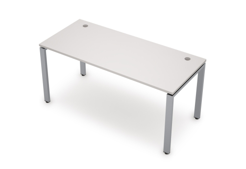 Стол прямолинейный Деко Прима, цвет белый