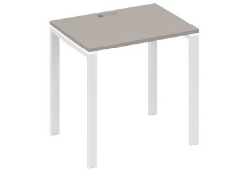 Стол письменный Мира Нумо, цвет мокко премиум + белый