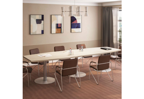 Стол для переговоров Сидней, цвет дуб шамони