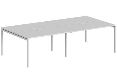 Рабочая станция Индиго Форт, цвет белый + белый