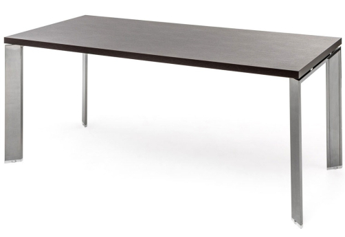 Стол рабочий Вайли Металл, цвет венге