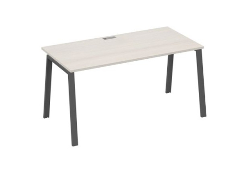 Стол письменный Мира Трио, цвет дуб шамони + антрацит