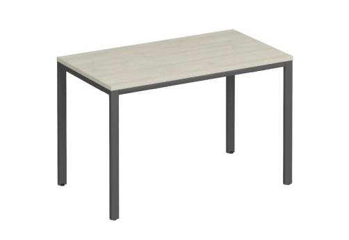 Стол письменный на металлокаркасе Прайм Металл 25, цвет шамони светлый + антрацит