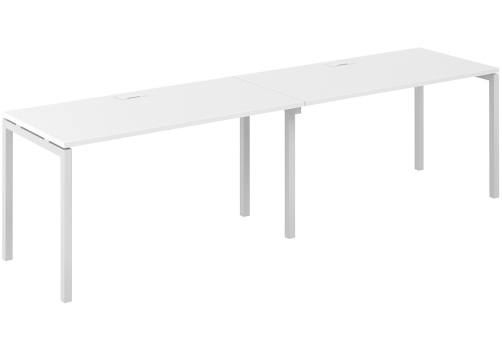 Рабочая станция Индиго Форт, цвет белый + белый