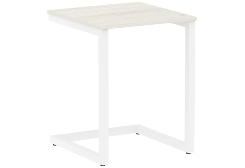 Стол письменный, цвет дуб наварра + белый