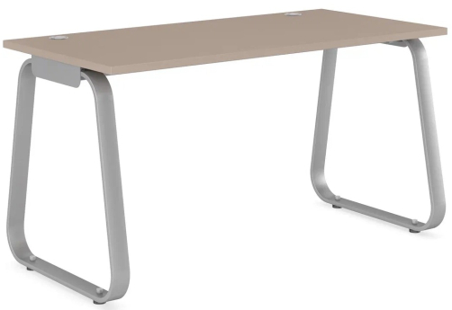 Стол письменный (углы прямые) Валетта, цвет серый камень